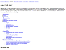 Tablet Screenshot of amavis.org
